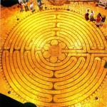 Labyrinth in Chartres Cathedral