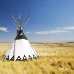 teepee for shamanic journey led by paullina howfield