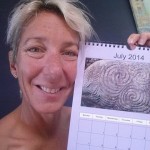 Kym with calendar